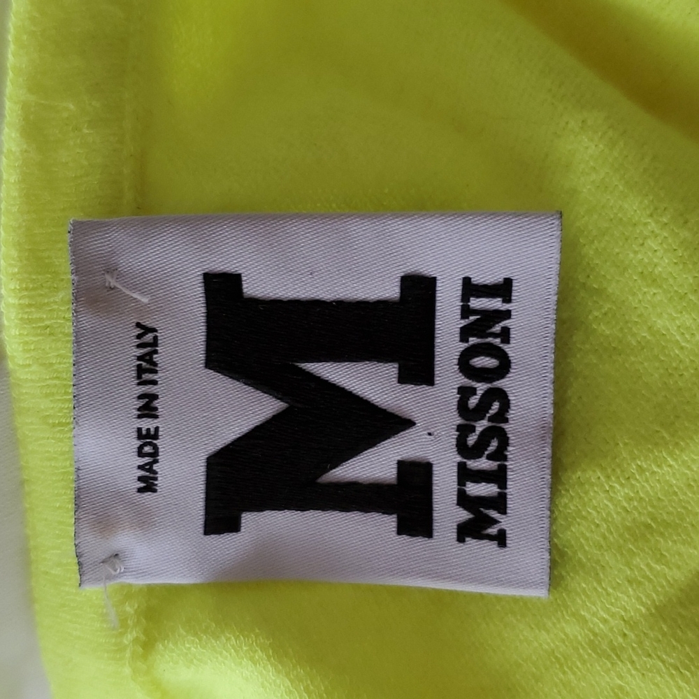 M Missoni Yellow Knit Dress - Picture 4 of 13